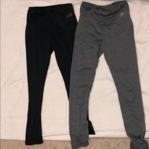 Black and Gray Leggings